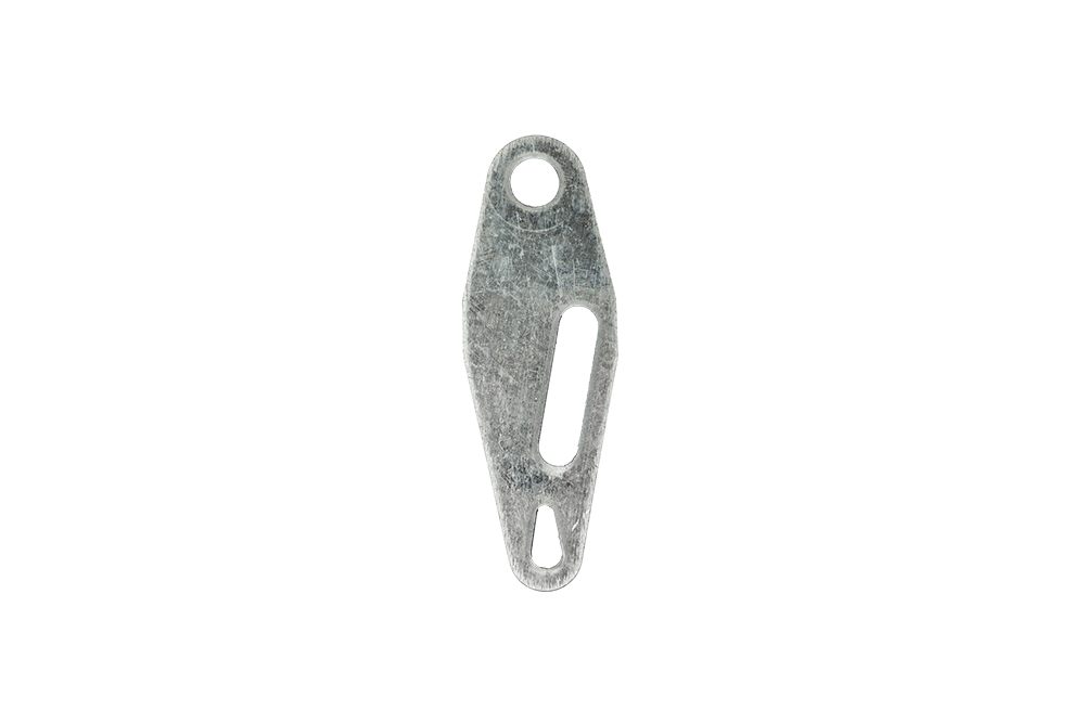 Close-up view of 150J tilt garage door kicker plate - NSD SMART