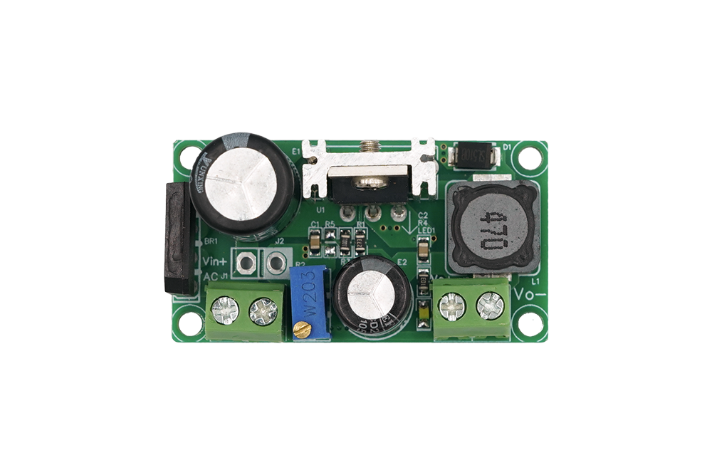 AC/DC to DC Buck Step-Down Converter Front View - NSD SMART