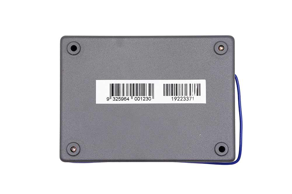 Rear view of ATA FHCRX-2 receiver casing with mounting holes - NSD SMART