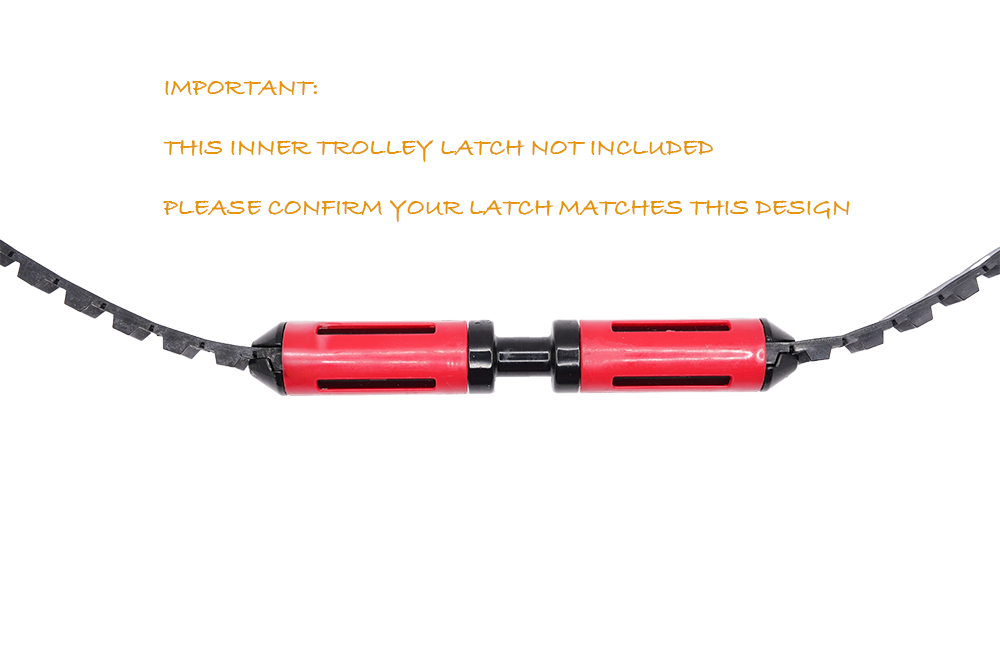 ATA/B&D Aluminium Rail Inner Trolley Latch - NSD SMART