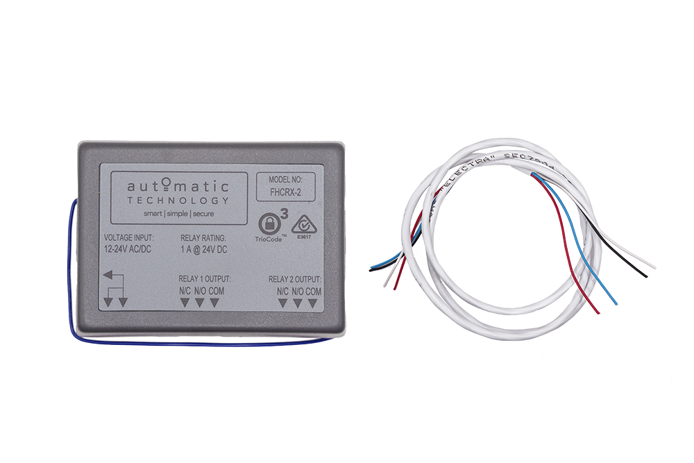 ATA FHCRX-2 Dual Channel Receiver with Wiring for Gate and Garage Motors - NSD SMART