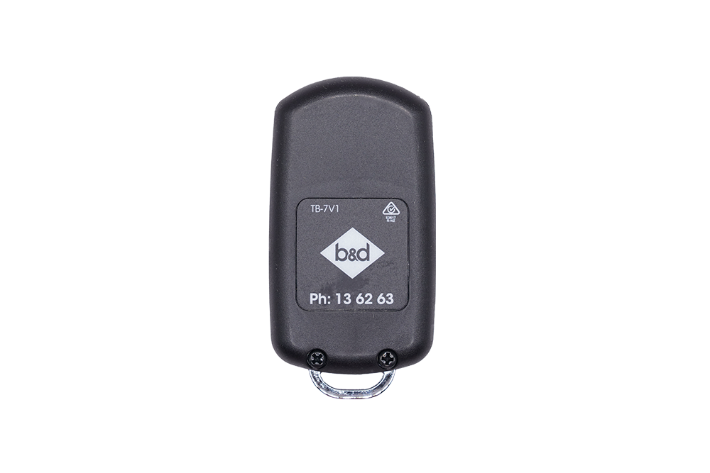 B&D TB-7v1 Tri-Tran+ premium garage door remote - NSD SMART