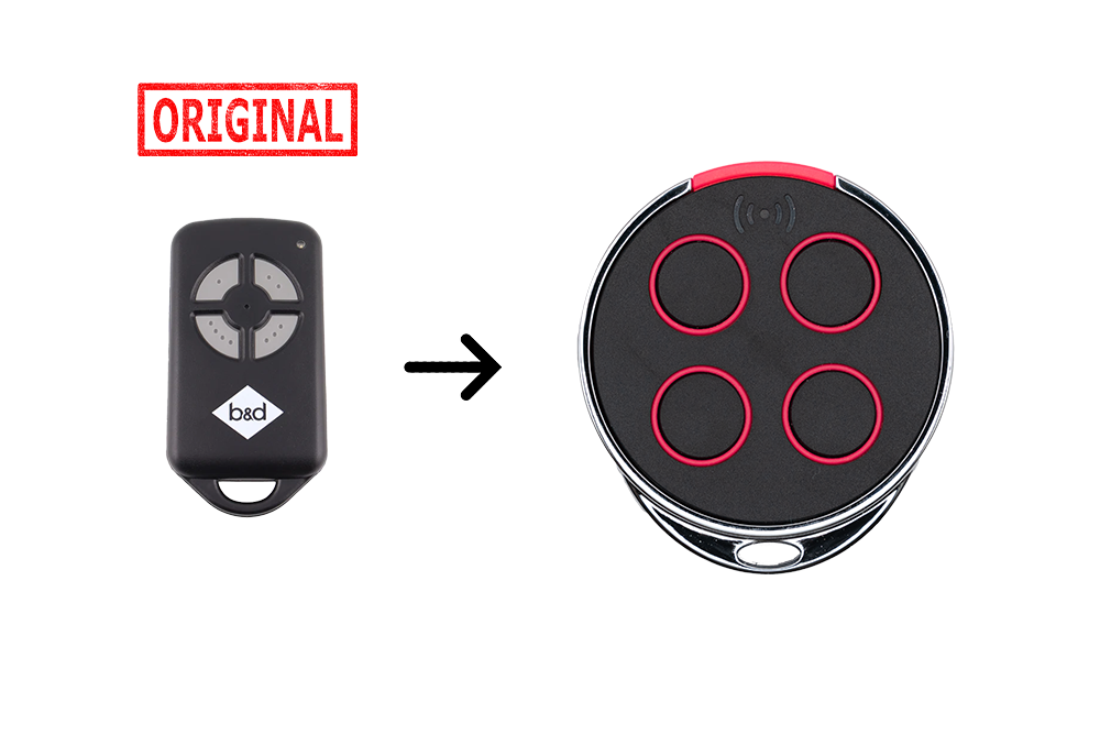 B&D PTX4 Compatible Universal Cloning Remote Pink - NSD SMART
