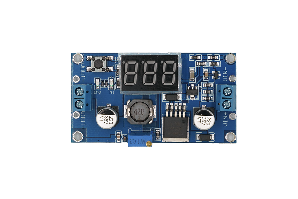 DC-DC Buck Step-Down Converter Front View - NSD SMART