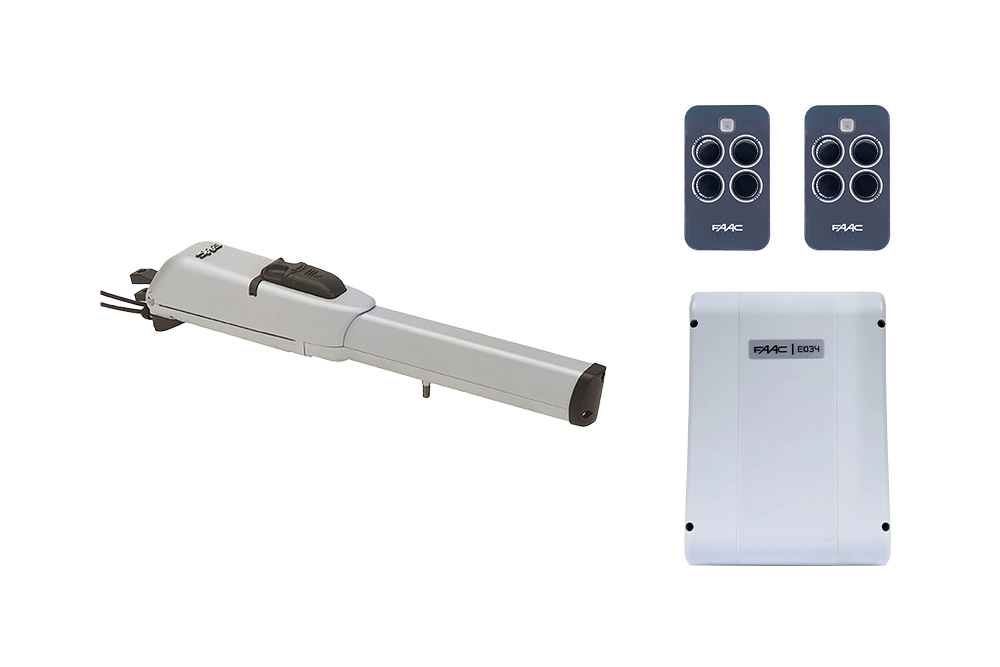 FAAC 413 Single Swing Gate Opener Kit 24V for Gates up to 2.5m - NSD SMART