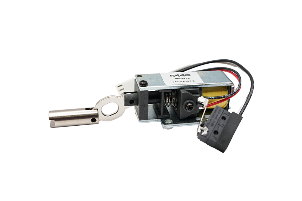 Close-up view of FAAC C720/C721 Electromagnet spare part - NSD SMART