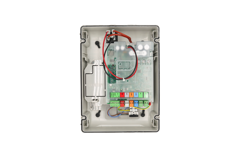 FAAC E034 Control Panel Internal View - NSD SMART