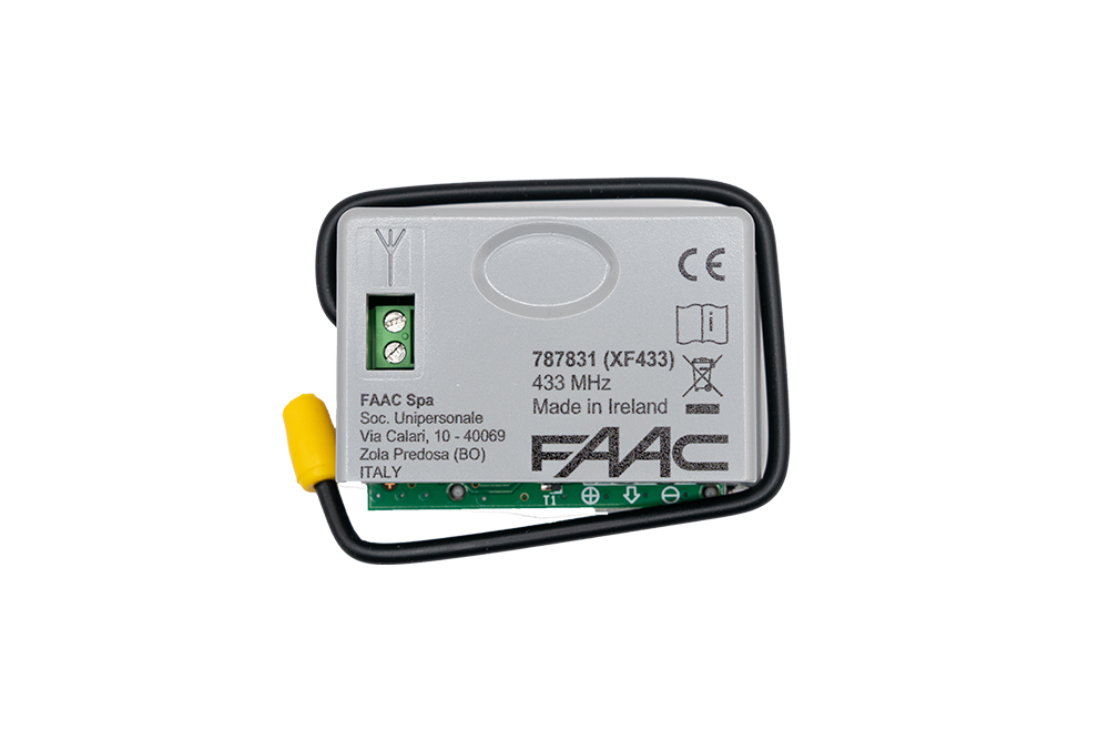 FAAC XF433 plug-in receiver module 433.92 MHz - NSD SMART