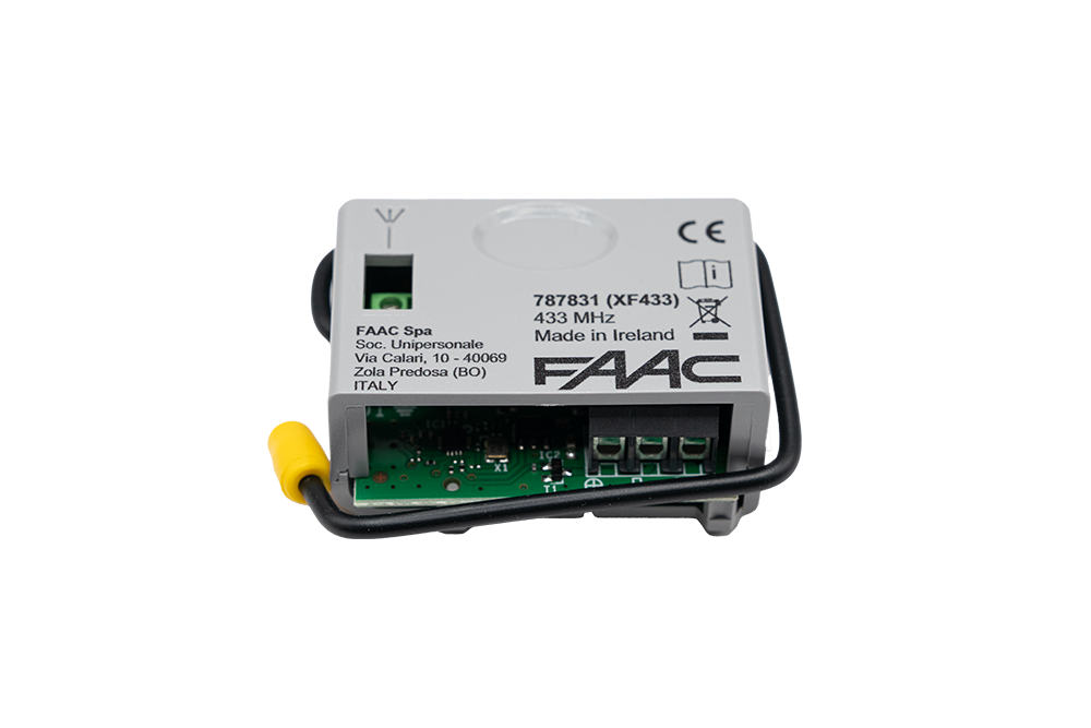 FAAC XF433 receiver for gate opener control board - NSD SMART