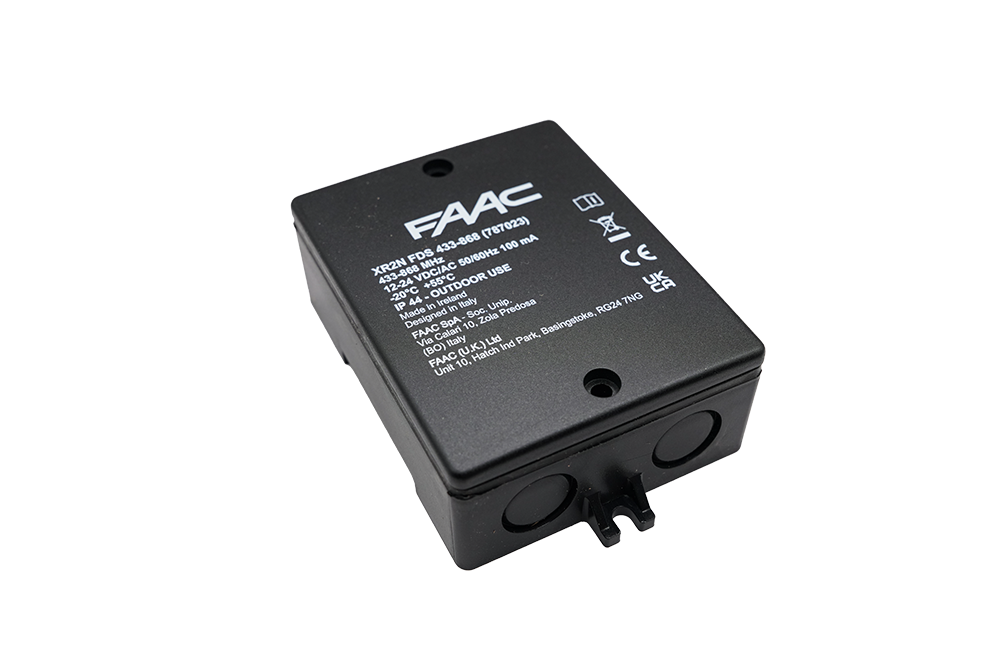 FAAC XR2N FDS Receiver Side View - NSD SMART