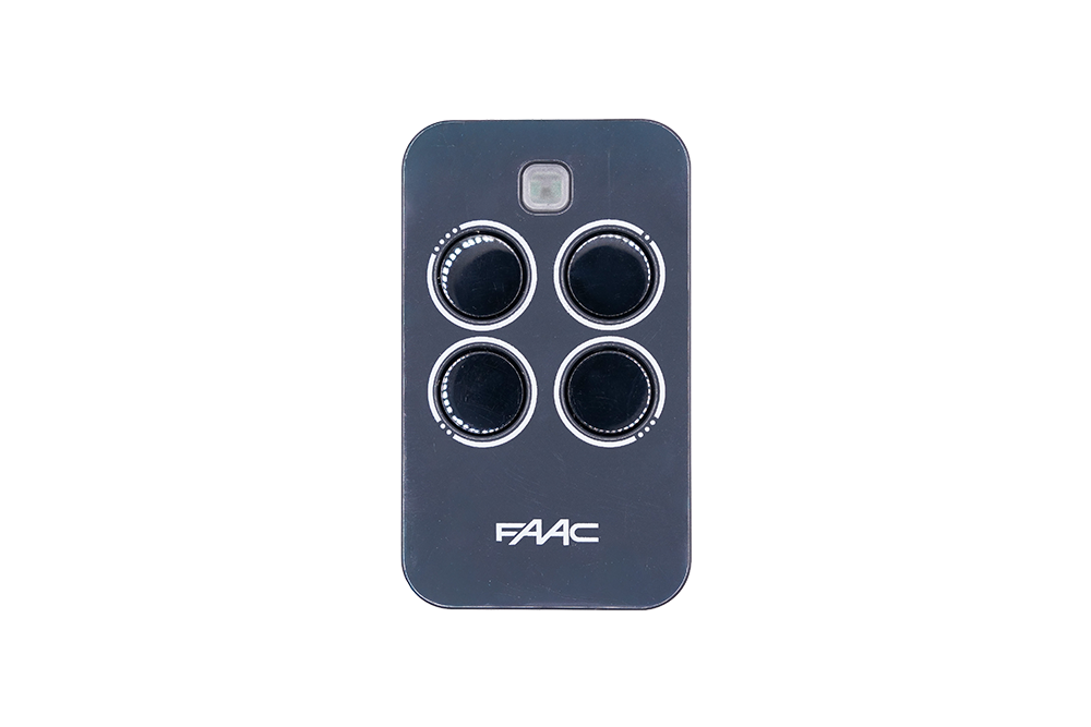 FAAC XT4 433RC genuine 4-button rolling code remote - NSD SMART