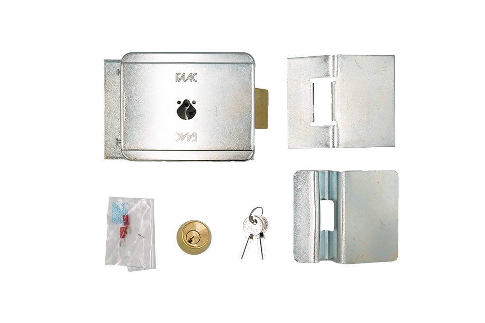FAAC 12V Electric Lock and Barrel Set - NSD SMART