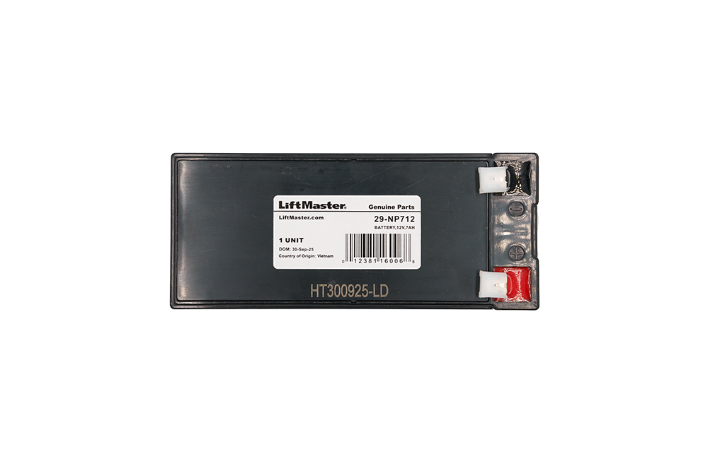 LiftMaster 12V 7Ah Replacement Battery 29-NP712 - NSD SMART