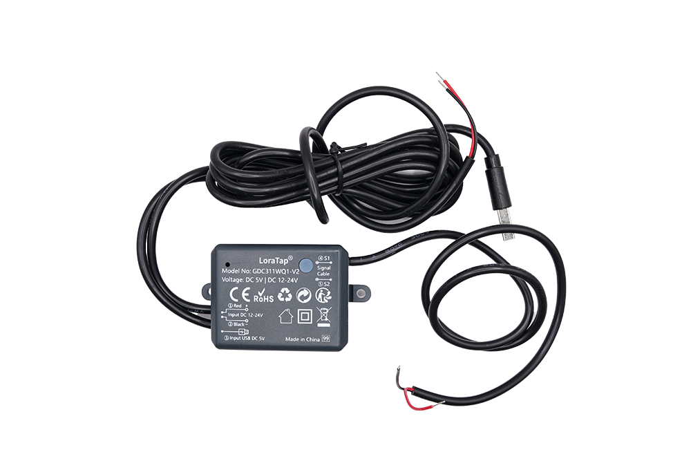 LoraTap Garage Controller USB Power Cable and Wiring Accessories - NSD SMART