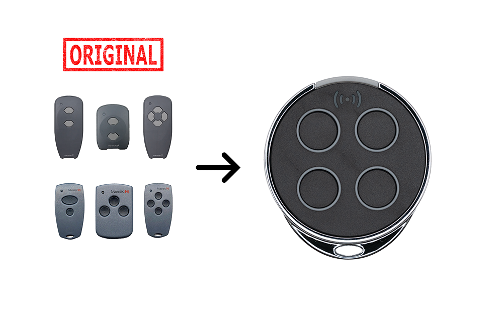 Marantec Compatible Universal Cloning Remote Grey - NSD SMART