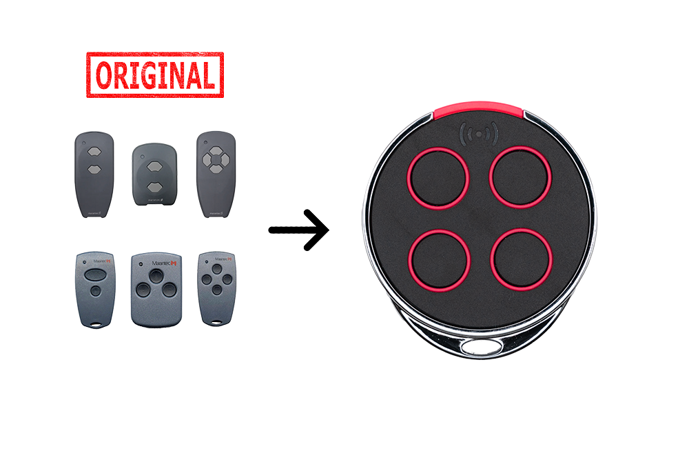 Marantec Compatible Universal Cloning Remote Pink - NSD SMART