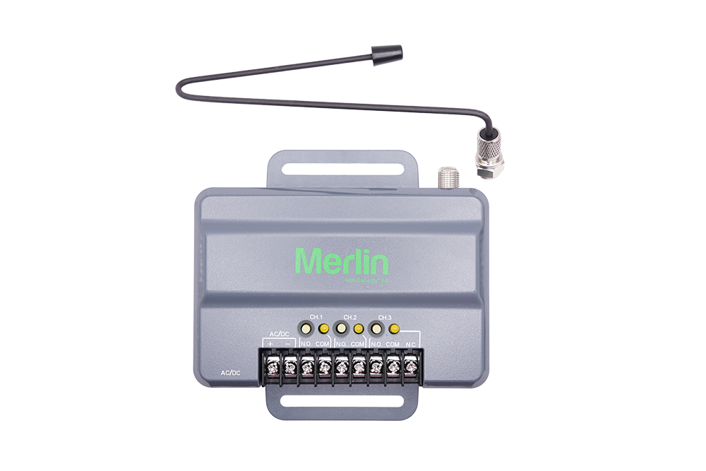 Merlin E8003 receiver unit for professional gate automation - NSD SMART