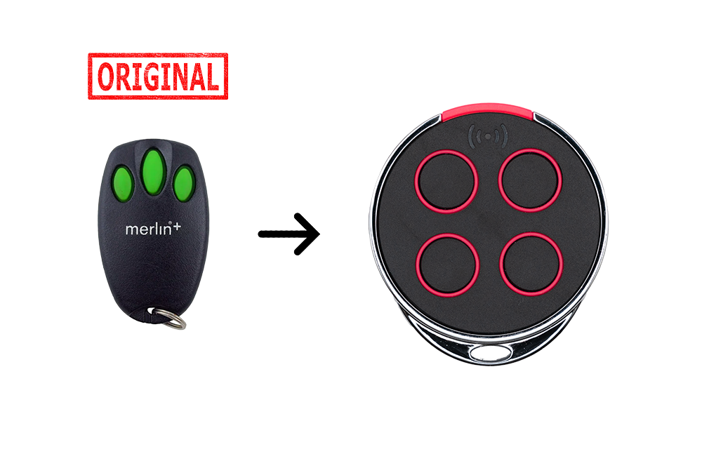 Merlin+ Compatible Universal Cloning Remote Pink - NSD SMART