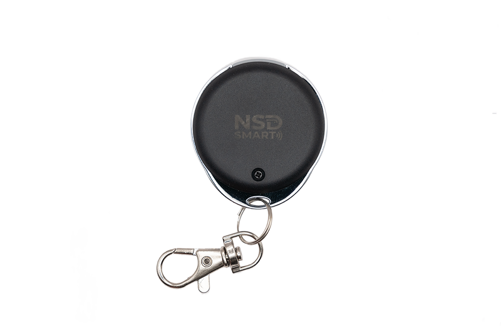 Universal Garage Door Cloning Remote Key Fob Grey - NSD SMART