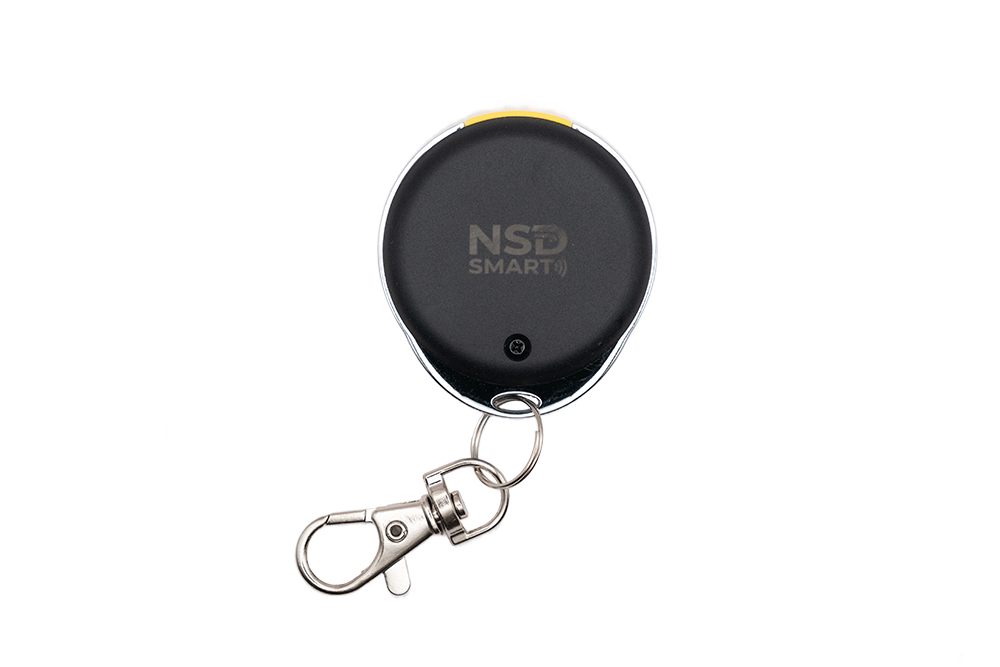 Universal Garage Door Cloning Remote Key Fob Yellow - NSD SMART