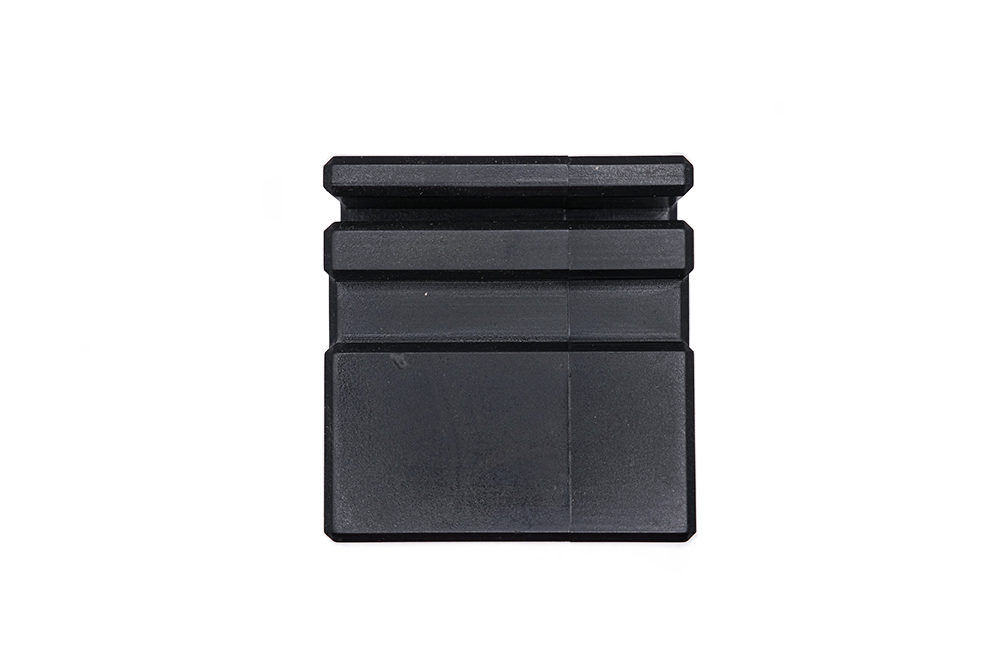 75mm black nylon roller guide for smooth gate operation - NSD SMART