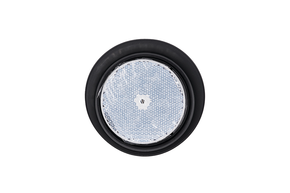 High-visibility reflector for retro-reflective gate safety sensor system - NSD SMART